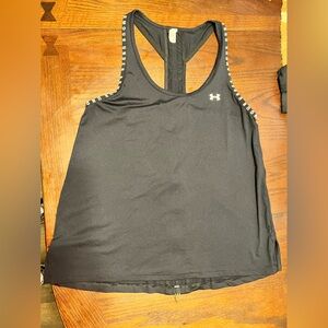 Women’s under Armour knockout tank, black medium